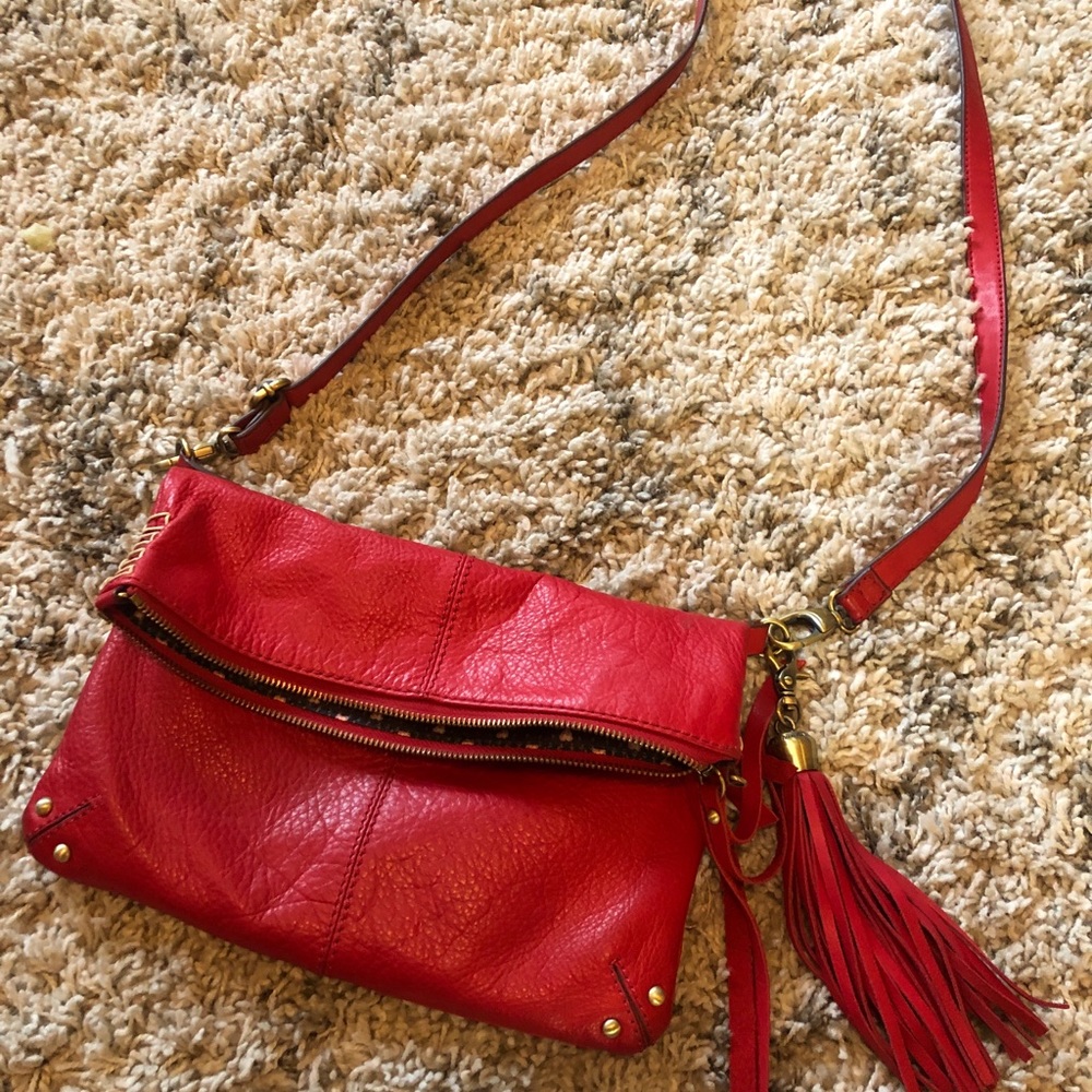 Lucky Brand Red Crossbody Purse